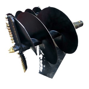 Foreuse spirale pour excavatrice, transformée en foreuse spirale hydraulique, modifiée en foreuse spirale rotative - Product Image 5