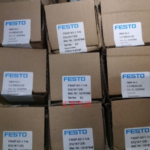 เกจวัดแรงดันแบบอนาล็อก Festo รุ่น PAGN-40-0.4M-R18-1.6 ตัวเรือนโลหะ ช่วงการวัด 0.4M - Product Image 4