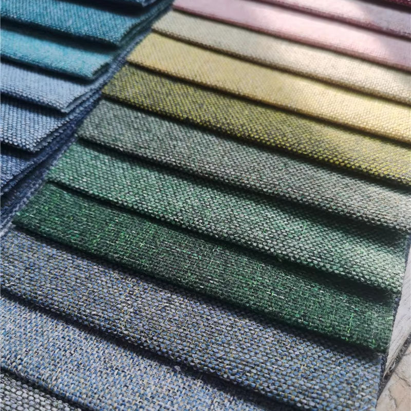 Manufacturer Price Woven Velvet Fabric Breathable Jacquard Home Textile Sofa 100% Polyester Plain Dyed 280 GSM Medium Weight