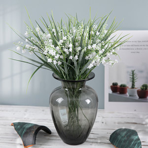 CallaFloral - Flor de Campana Artificial Blanca, Rama Individual de Plástico, Decoración Interior para Bodas, Manualidades para el Hogar - Product Image 2