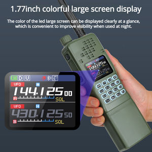 10W Puissant pour AR-152, talkie-walkie portable bidirectionnel pour batterie 4500-5000mAh, émetteur-récepteur VHF/UHF double bande, analogique - Product Image 5