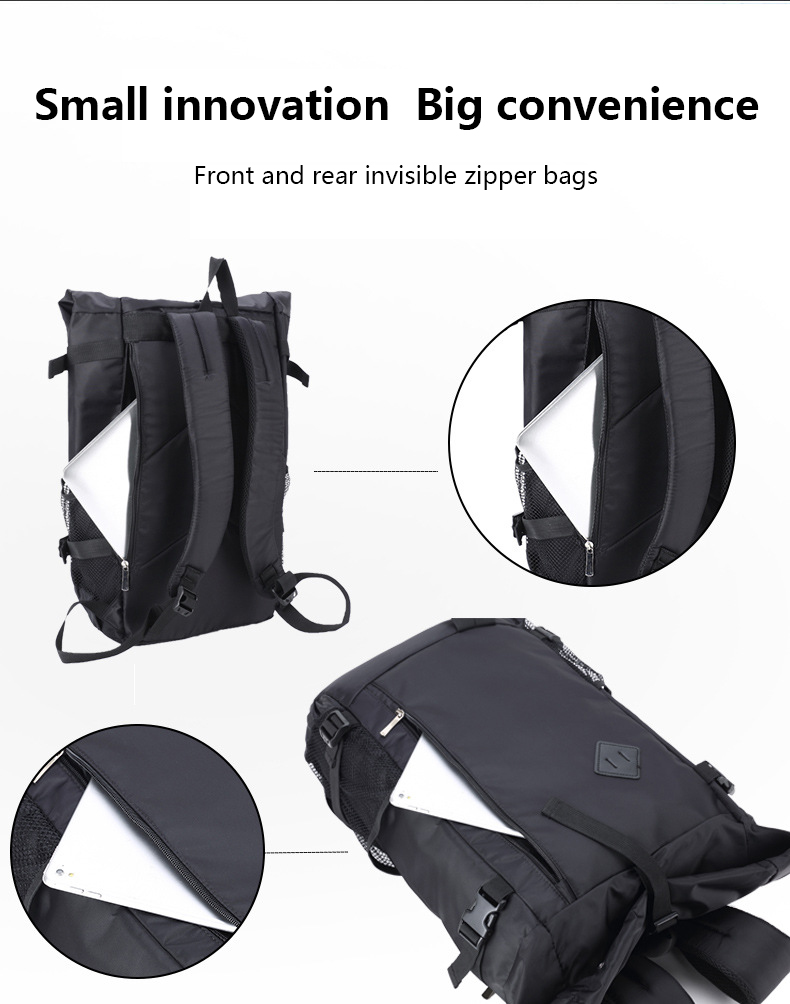 multi pocket backpack