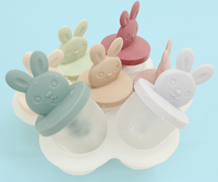 Moules à sucettes glacées en silicone pour bébés, fabricant de glaces pour tout-petits, mini-moule de congélation pour lait maternel et jus de fruits