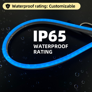 ไฟแถบซิลิโคน <span class=keywords><strong>LED</strong></span> ปรับสีได้ DC 24V <span class=keywords><strong>DMX</strong></span> 512ควบคุม RGBW แสงนีออนพิกเซลสำหรับเพดานในโรงแรมในร่ม - Product Image 4