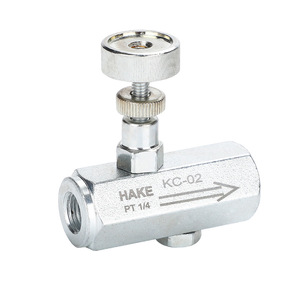 Válvula de Retención de Tipo Tubería para Aceite Hidráulico CIT Serie KC, Válvula de Control y Regulación de Flujo para Cilindros, Modelos KC-02, KC-03, KC-04, 06, 08 - Product Image 1