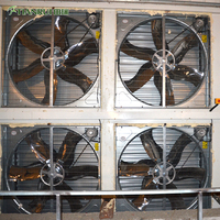 TIANRUI-ventilador de escape de presión negativa, martillo de caída/tracción/succión de flujo Axial a casa verde/granja de pollos/industrial