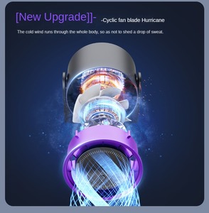 Quạt bàn mới Di động <span class=keywords><strong>USB</strong></span> Màn hình kỹ thuật số thông minh Tua bin tốc độ cao Sạc <span class=keywords><strong>USB</strong></span> Quạt để bàn Làm mát nhanh Quạt để bàn - Product Image 4