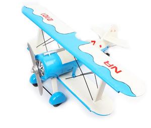 Modello di aeroplano in ferro Vintage World War II U.S. F-4U pirata Fighter decorazioni per la casa in metallo - Product Image 4