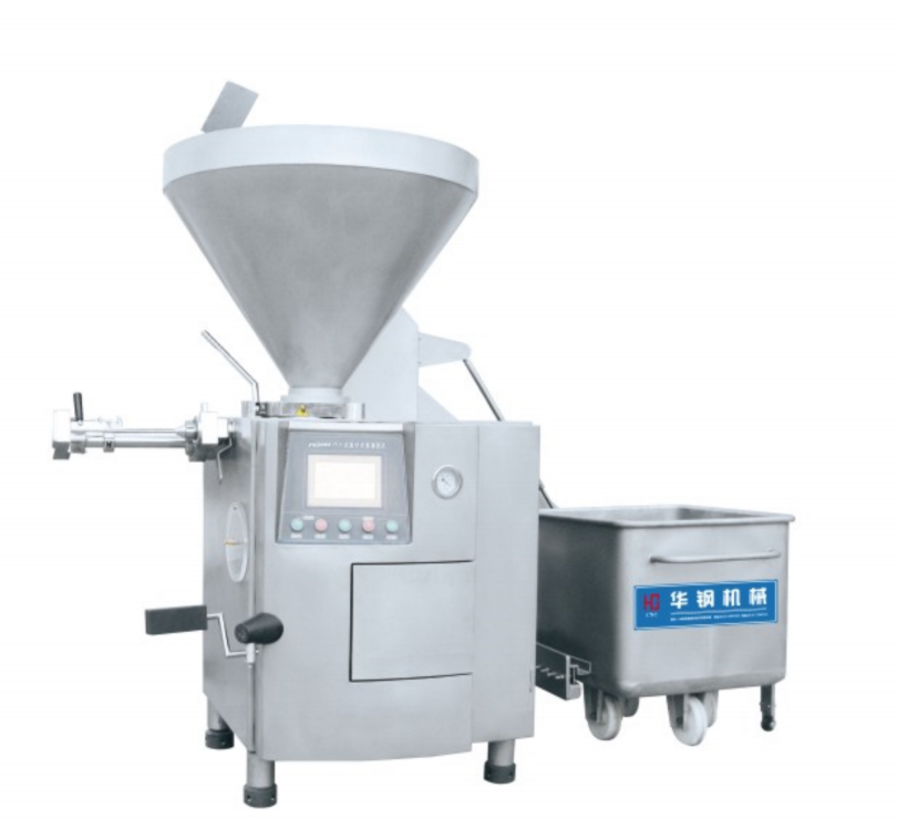 Полностью Автоматический Вакуумный колбасный шприц из нержавеющей стали, машина для приготовления мяса, масла, вакуумный колбасный наполнитель, шприц