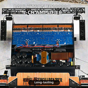 Amplificatore di Potenza Professionale FP10000q 4X1350W <span class=keywords><strong>4</strong></span> Canali 10000 Watt Attrezzatura Audio Impedenza 8ohm 4ohm per Altoparlanti - Product Image 4