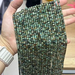 2x4mm Heishi Bead Strand Nature Stone para la fabricación de joyas - Product Image 1