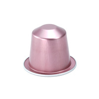 Capsule de café en aluminium de 15 ml, conteneur portable pour expresso liquide, impression de logo, biodégradable, anti-fuite, jetable