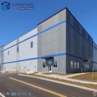 Almacén de Estructura de Acero de Techo Alto, Espacio de Almacenamiento Maximizado, Edificio Industrial Metálico Prefabricado, Certificado CE CWB