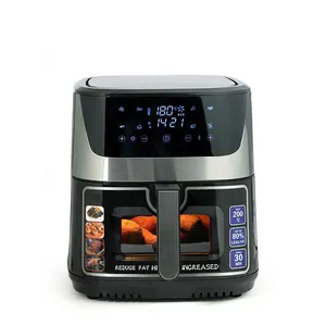 Wholesale Hot Visual 2200 w Stainless Steel Multi Function Electric Air Fryer