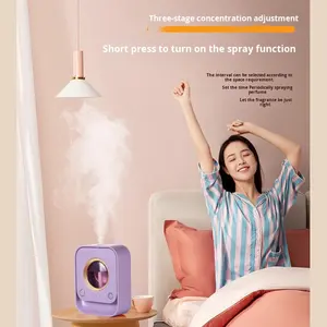 Diffuseur de parfum automatique à capteur 50 ml rechargeable, <span class=keywords><strong>mini</strong></span>, <span class=keywords><strong>silencieux</strong></span>, commercial, domestique, pour salle de bain, élimination des odeurs, purificateur <span class=keywords><strong>d</strong></span>'<span class=keywords><strong>air</strong></span> - Product Image 3