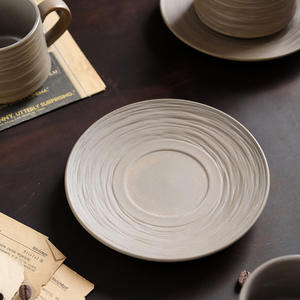 <span class=keywords><strong>Supporto</strong></span> MSH Logo americano in gres americano fatto a mano retrò ceramica arabica ceramica tazza da <span class=keywords><strong>caffè</strong></span> e piattino - Product Image 6