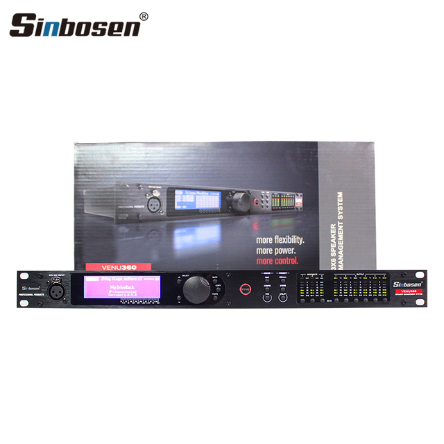V-360 Digital Dsp Audio Processor 3 in 6 Out Stage Audio Equipment