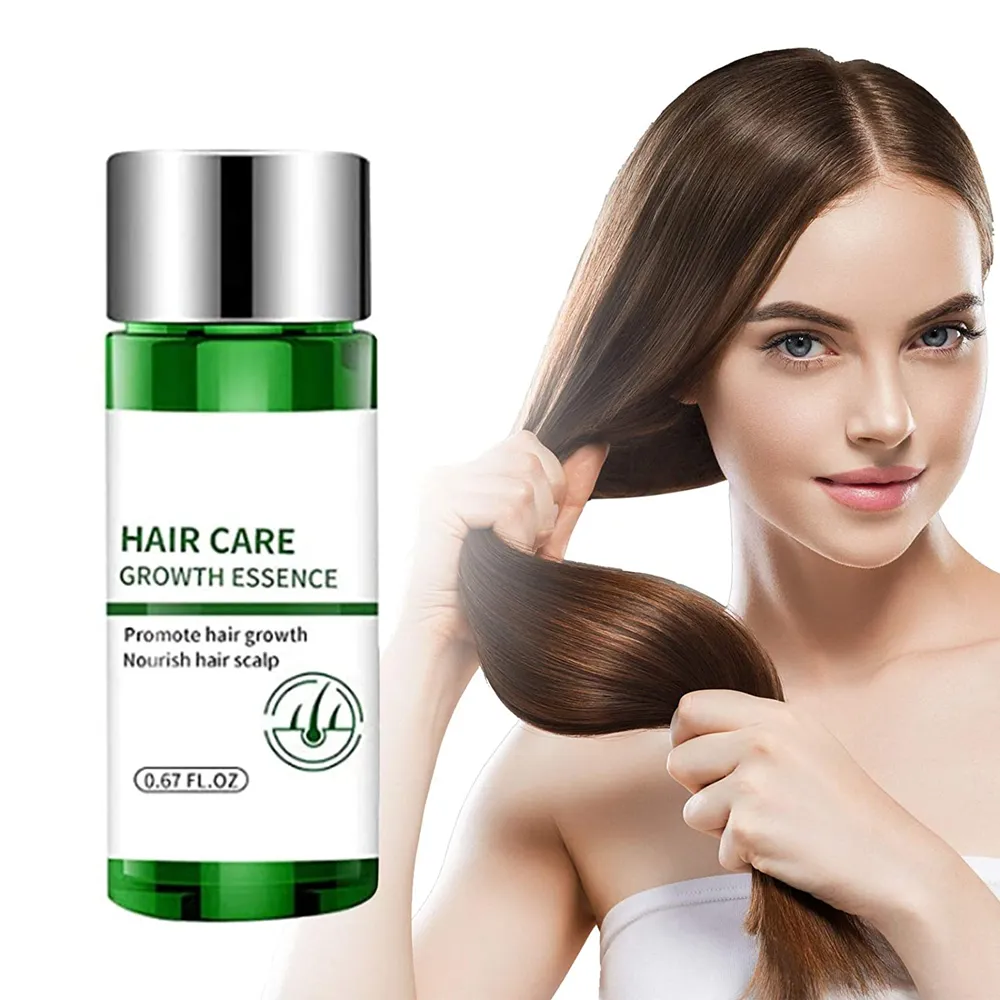 प्राकृतिक हर्बल विटामिन ई बाल मरम्मत शुद्ध बाल विकास गहन सीरम