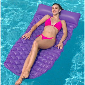 Juguete inflable portátil, <span class=keywords><strong>cama</strong></span> flotante para <span class=keywords><strong>piscina</strong></span>, colchón de aire flotante - Product Image 1