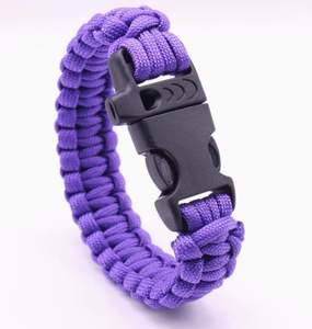 बाहरी आपातकालीन उत्तरजीविता वाटरप्रूफ पॉलिएस्टर 550 चढ़ाई करने के लिए जेब सीटी ब्रेसलेट - Product Image 1