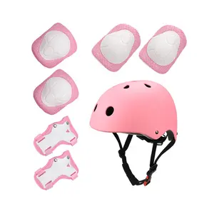 High End Market Customized Knee Pads Elbow Pads Helmets Sets Children Elbow Pads for Kids