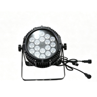 Projecteur LED Par RGBW 180W, 18 pièces, étanche IP65, DMX, activé par le son, pour éclairage de scène, mariage et événements