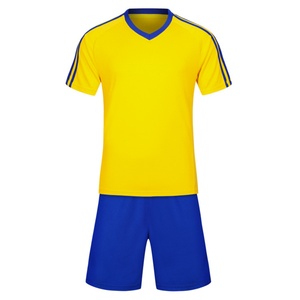 Camisetas de Fútbol Coloridas para Competición, Uniformes de Entrenamiento de Manga Corta para Adultos y Niños, Material de Algodón/Bambú/Spandex, Personalizables - Product Image 1