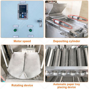 Machine industrielle de production de gâteaux anglais, ligne de fabrication de madeleines et de cupcakes - Product Image 4