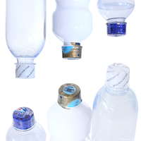 Étiquette thermorétractable transparente en PET PVC, enveloppe monocouleur pour la production de vins, boissons, café et boissons énergisantes