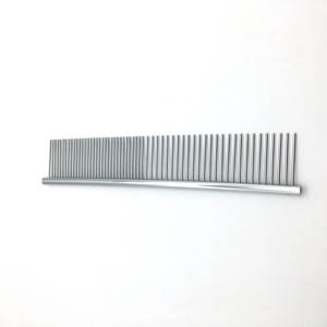 ラウンドハンドル犬ペット毛グルーミングツールペット金属櫛 - Product Image 2