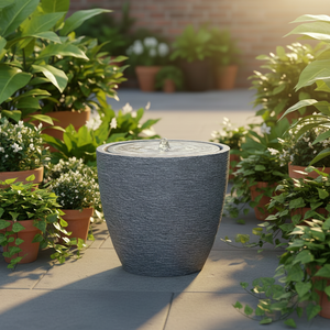 <span class=keywords><strong>Fontaine</strong></span> <span class=keywords><strong>solaire</strong></span> en cascade en résine pour l'extérieur, écologique et étanche, crée une ambiance <span class=keywords><strong>zen</strong></span> sereine pour le jardin, la cour et la terrasse - Product Image 4