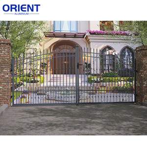<span class=keywords><strong>Portail</strong></span> <span class=keywords><strong>battant</strong></span> automatique en aluminium pour allée, <span class=keywords><strong>portail</strong></span> d'entrée de jardin, <span class=keywords><strong>portail</strong></span> coulissant en aluminium avec commande motorisée - Product Image 5