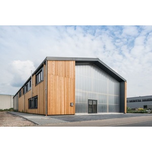 Nave Industrial Prefabricada de Acero Moderna, Estructura Multiusos para Fábrica, Taller, Almacenamiento, Granero Agrícola - Product Image 2