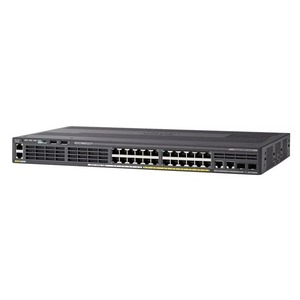 สวิตช์เครือข่าย WS-C2960X-24PSQ-L GigE(8 PoE) 2 x 1G SFP 2 x PoE - Product Image 4