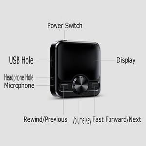 เครื่องเล่น MP3 โลหะบางเฉียบพร้อมจอ LCD ความจุ 32GB น้ำหนักเบา เหมาะสำหรับเล่นกีฬาและการเรียนรู้ของนักเรียน - Product Image 4