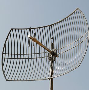 पैराबोलिक ग्रिड एंटेना लंबी दूरी 24dbi प्राप्त खगोलीय अवलोकन 1400-1525mhz चित्र संचरण - Product Image 1