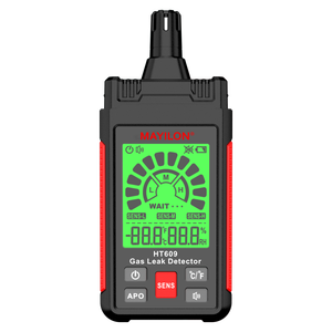 MAYILON Màn Hình Lcd Độ Phân Giải Cao Với Chức Năng Nhiệt Độ Và Độ Ẩm Máy Dò Khí Dễ Cháy Đèn Nền Ba Màu Ht609 - Product Image 1