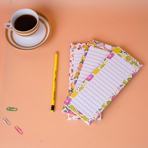 Bloc de Notas Magnético con Impresión Clara Personalizada Directo de Fábrica, Papel Liso, Remoción Segura, Respaldo Magnético para Planificación en la Cocina - Product Image 3