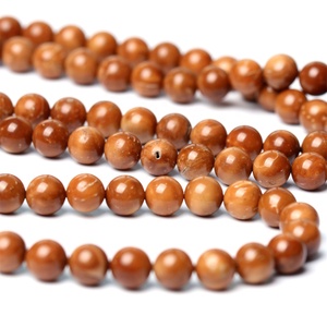 Semi di Kuka naturali di alta qualità rosario musulmano 8mm 99 perline Subha islamico Tespih perline di preghiera Kuka legno Tasbih Misbaha - Product Image 4