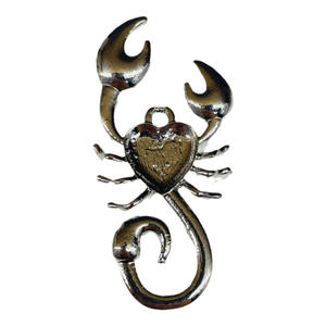 Métal 3D Scorpion Pendentif Rétro Halloween DIY Bijoux Accessoires Dark Niche Décoratif Props Alliage Scorpion - Product Image 2