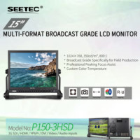 SEETEC 1024x768 4:3 TFT HD Panel 15 İnç LED Monitör, Film Yapımı için Dahili Hoparlörlü, Stokta Mevcut