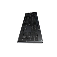 Clavier sans fil Ture BT8100 rechargeable BT 4.0 ultra-fin avec clavier multifonction à ciseaux ROHS
