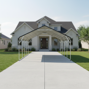 ESGC1326 Abri de voiture galvanisé, abri de jardin extérieur, tente, abri de stockage, <span class=keywords><strong>kit</strong></span> de carport métallique - Product Image 4