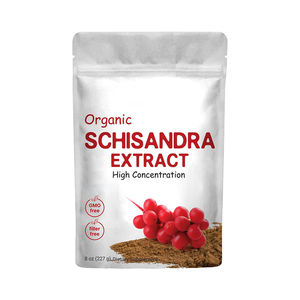 Fabrika kaynağı organik Schisandra Chinensis özü tozu bitkisel özü 1kg davul ambalaj toplu OEM özel bağışıklık desteği için - Product Image 1