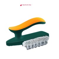 SZ31 Raclette de nettoyage transfrontalière pour interstices et coins, pour sols, salles de bain et comptoirs de cuisine, avec poignée longue portée