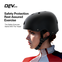 Casques de vélo ajustables pour adultes et enfants certifiés CE EN1078 CPSC - Couleur noire pour le skateboard, le cyclisme et le roller