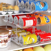 Étagère de rangement de bureau multi-niveaux en plastique, style moderne et simple, autoportante, librement combinable, pour réfrigérateur