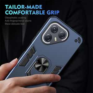 Coque de protection <span class=keywords><strong>hybride</strong></span> PC+TPU pour Tecno Pova 7 Ultra/7 Neo/7 Pro/7/6 avec béquille magnétique - Product Image 5