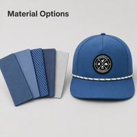 Casquette de baseball personnalisée transfrontalière de haute qualité à 6 panneaux en tissu maillé respirant et imperméable, perforée au laser, pour le golf, avec broderie