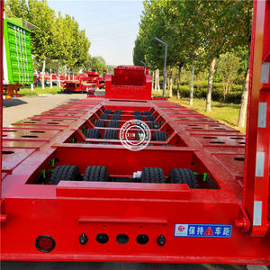 Camion à plateau bas pour le <span class=keywords><strong>transport</strong></span> de machines lourdes, remorque modulaire hydraulique - Product Image 5